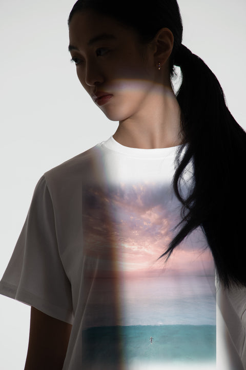 Fire Surfer | Womens Box Cut Seacell Tee