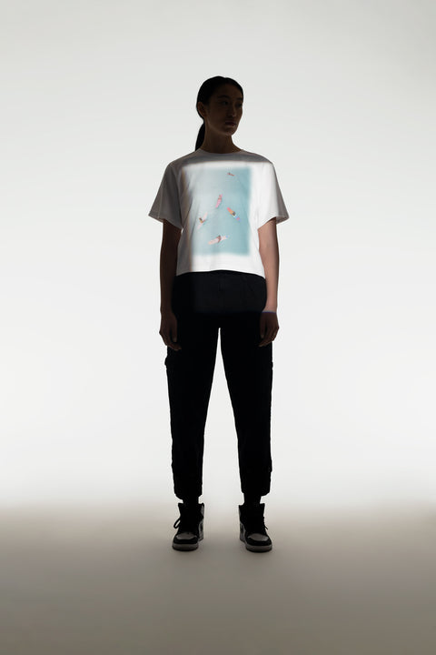 Surfer Girls | Womens Box Cut Seacell Tee