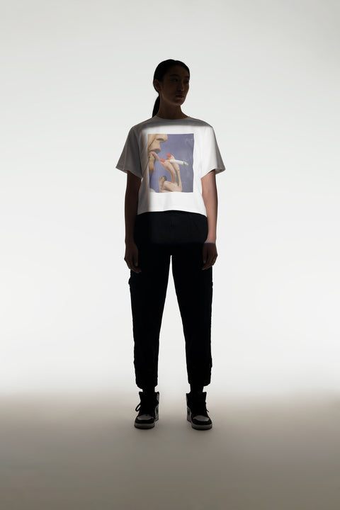 Hand & Cigarette | Womens Box Cut Tee