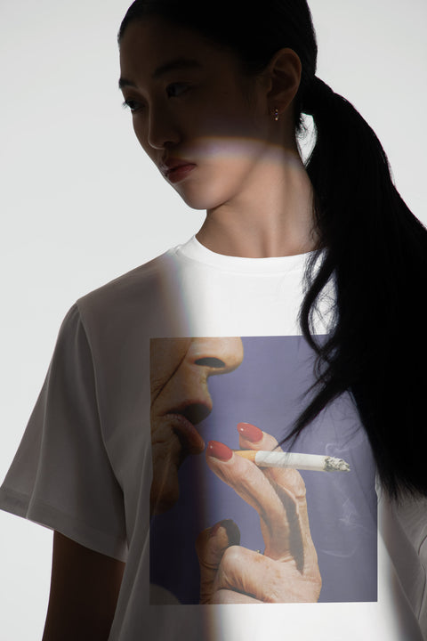 Hand & Cigarette | Womens Box Cut Tee