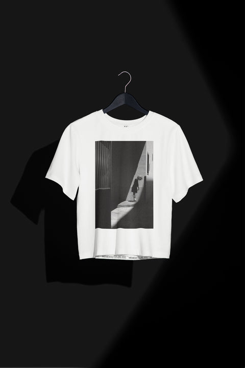 Lines & Light | Womens Box Cut Tee
