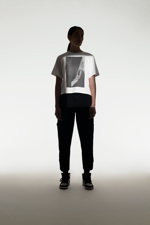 Lines & Light | Womens Box Cut Tee