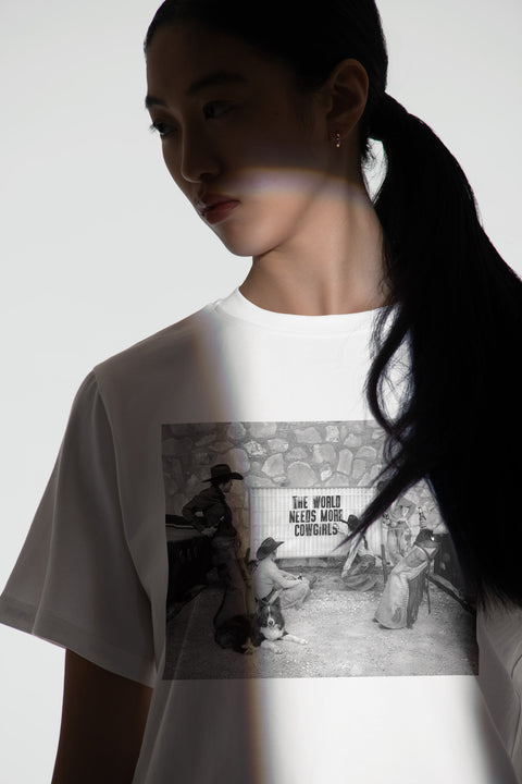 The World Needs More Cowgirls | Womens Box Cut Tee